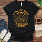 T-Shirt Black / S Well Read Woman Bookish T-Shirt
