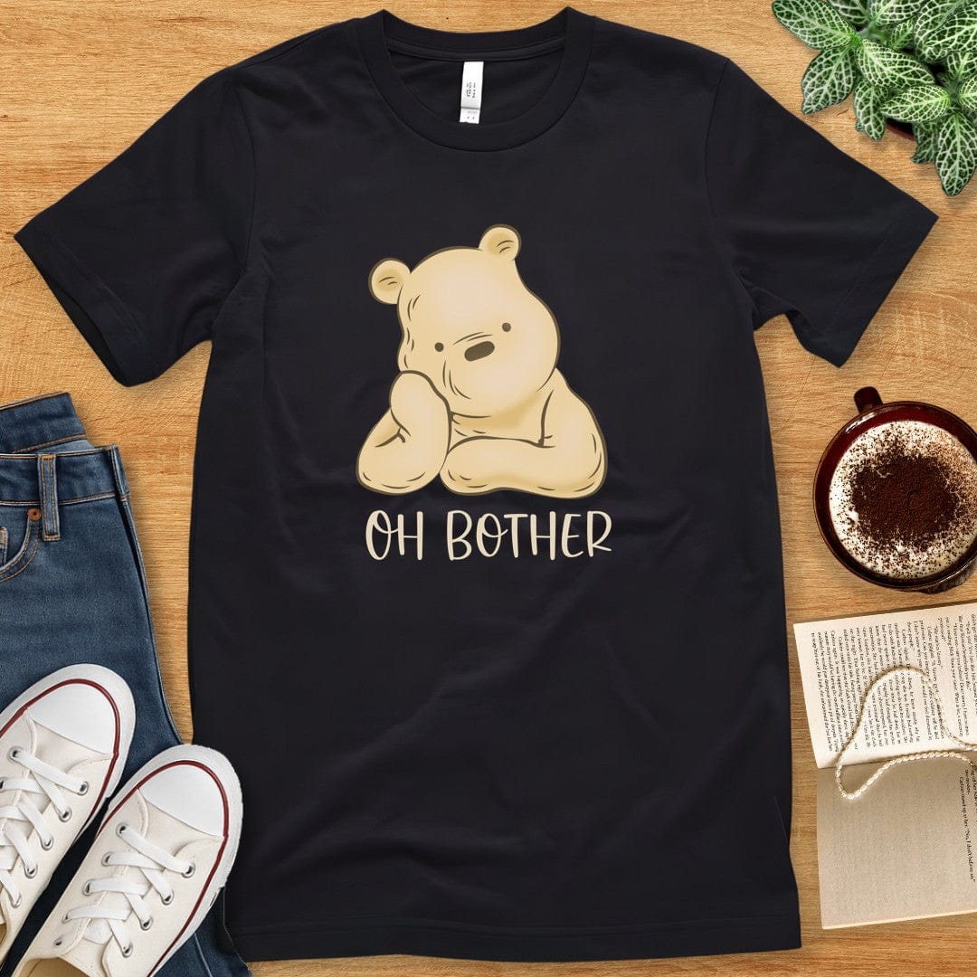 T-Shirt Black / S Winnie the Pooh Oh Bother Shirt