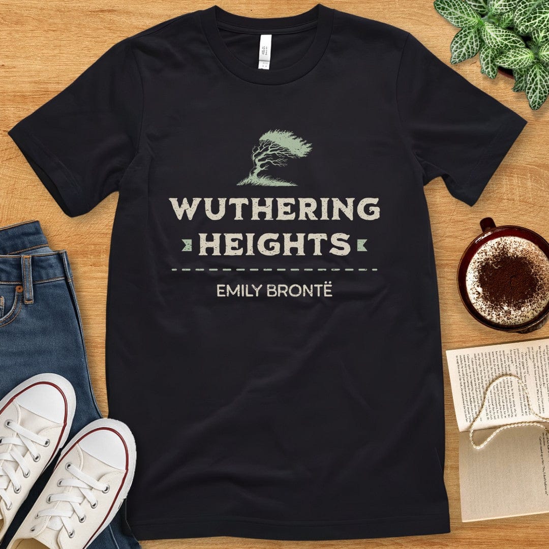 T-Shirt Black / S Wuthering Heights Emily Bronte T-shirt