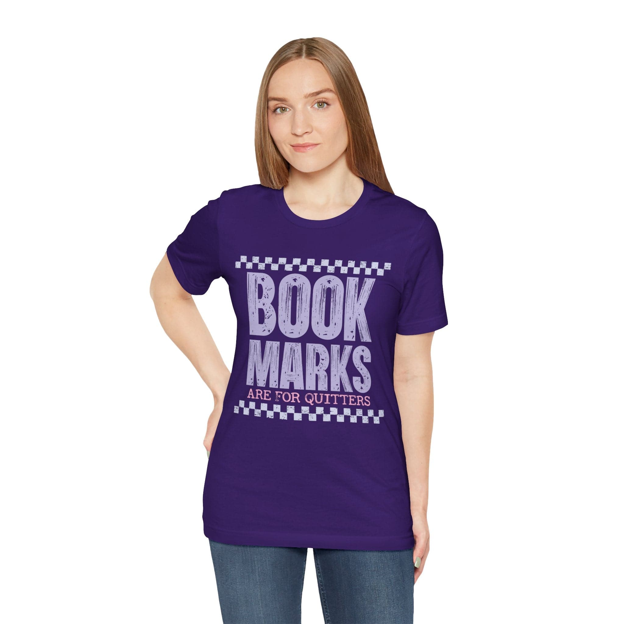 T-Shirt Book Marks for Quitters T-shirt