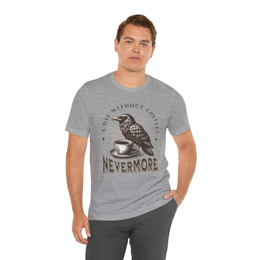 T-Shirt Books and Coffee T-shirt “Nevermore”