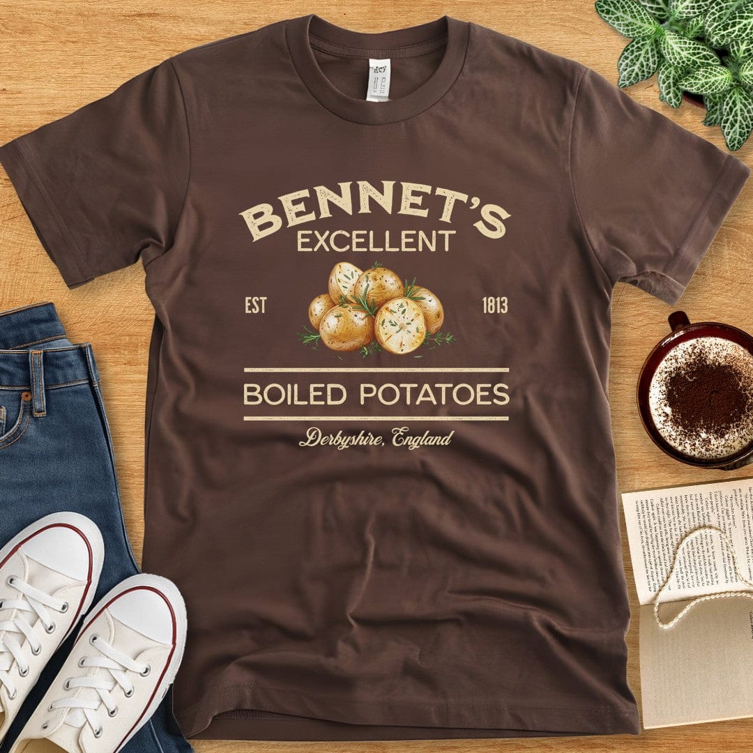 T-Shirt Brown / S Bennet's Boiled Potatoes T-shirt