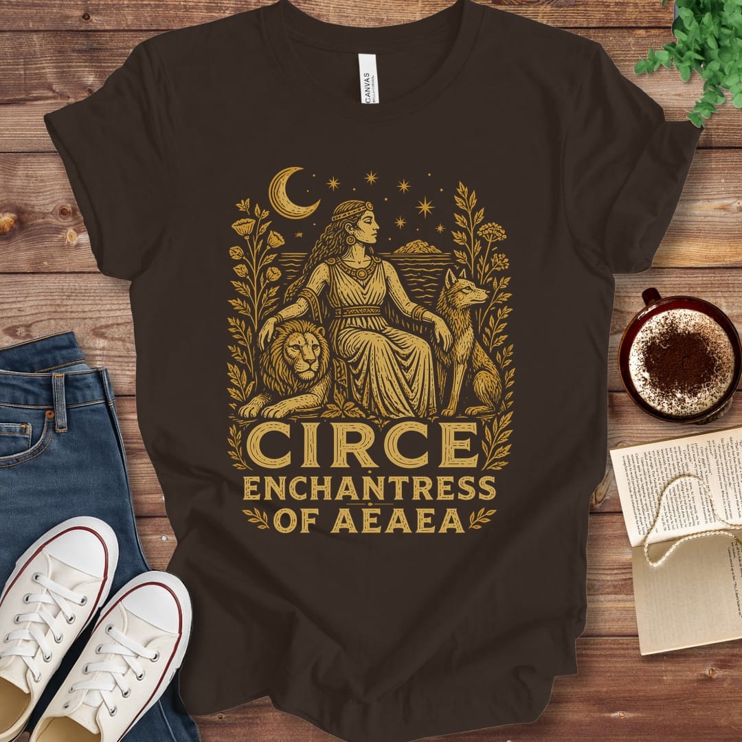 T-Shirt Brown / S Circe Enchantress of Aeaea T-Shirt