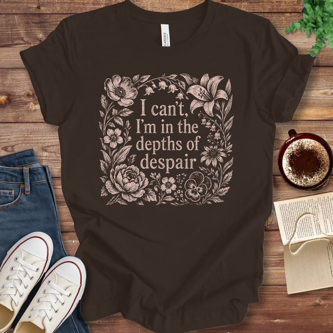T-Shirt Brown / S Depths of Despair Anne of Green Gables T-Shirt
