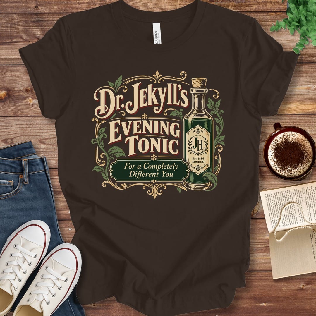 T-Shirt Brown / S Dr. Jekyll's Evening Tonic T-Shirt