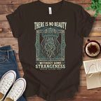 T-Shirt Brown / S Poe Beauty Quote Shirt