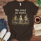 T-Shirt Brown / S We Read At Dawn Frog & Goose T-Shirt