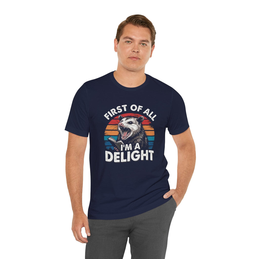 T-Shirt Chaotic Possum Book Lover Shirt