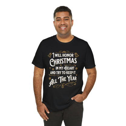 T-Shirt Charles Dickens Christmas Carol Shirt