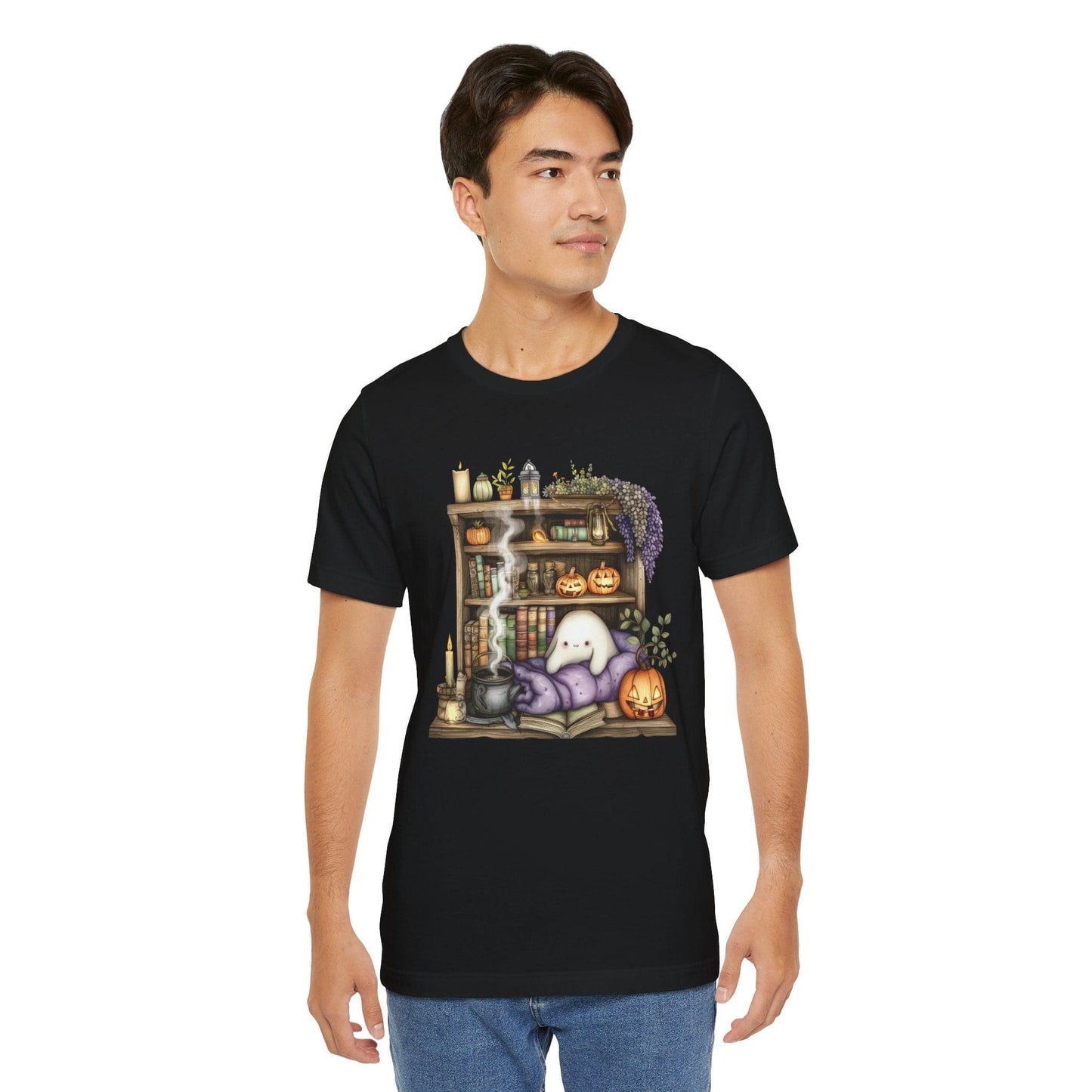 T-Shirt Cozy Halloween Ghost T-Shirt