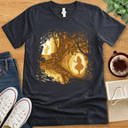 T-Shirt Dark Grey Heather / S Alice in Wonderland Silhouette Shirt