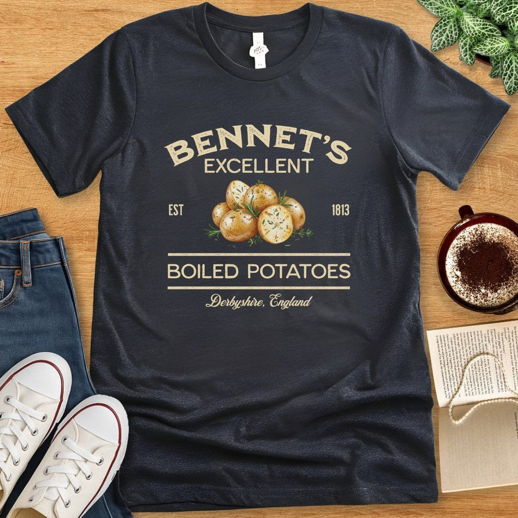 T-Shirt Dark Grey Heather / S Bennet's Boiled Potatoes T-shirt