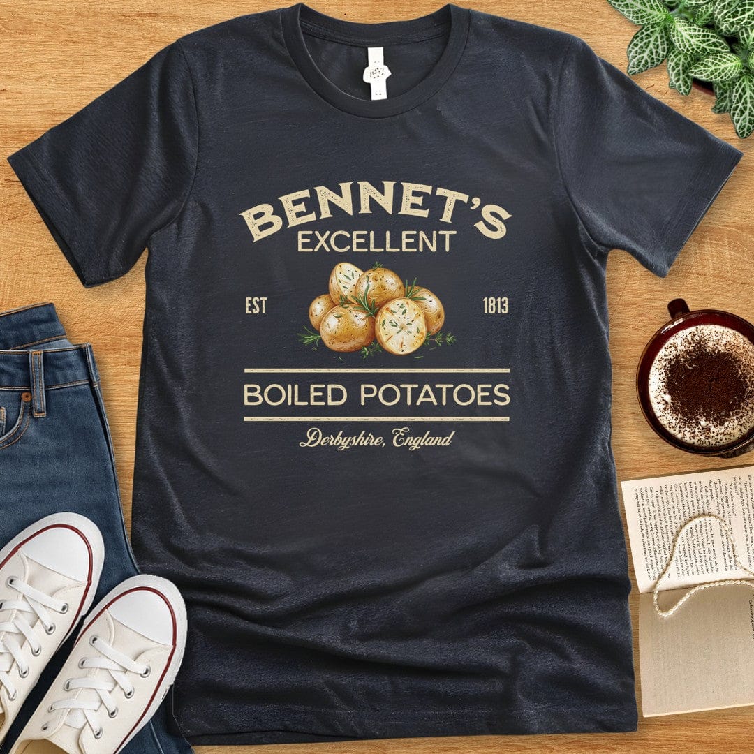 T-Shirt Dark Grey Heather / S Bennet's Boiled Potatoes T-shirt