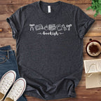 T-Shirt Dark Grey Heather / S Bookish Doodle T-shirt