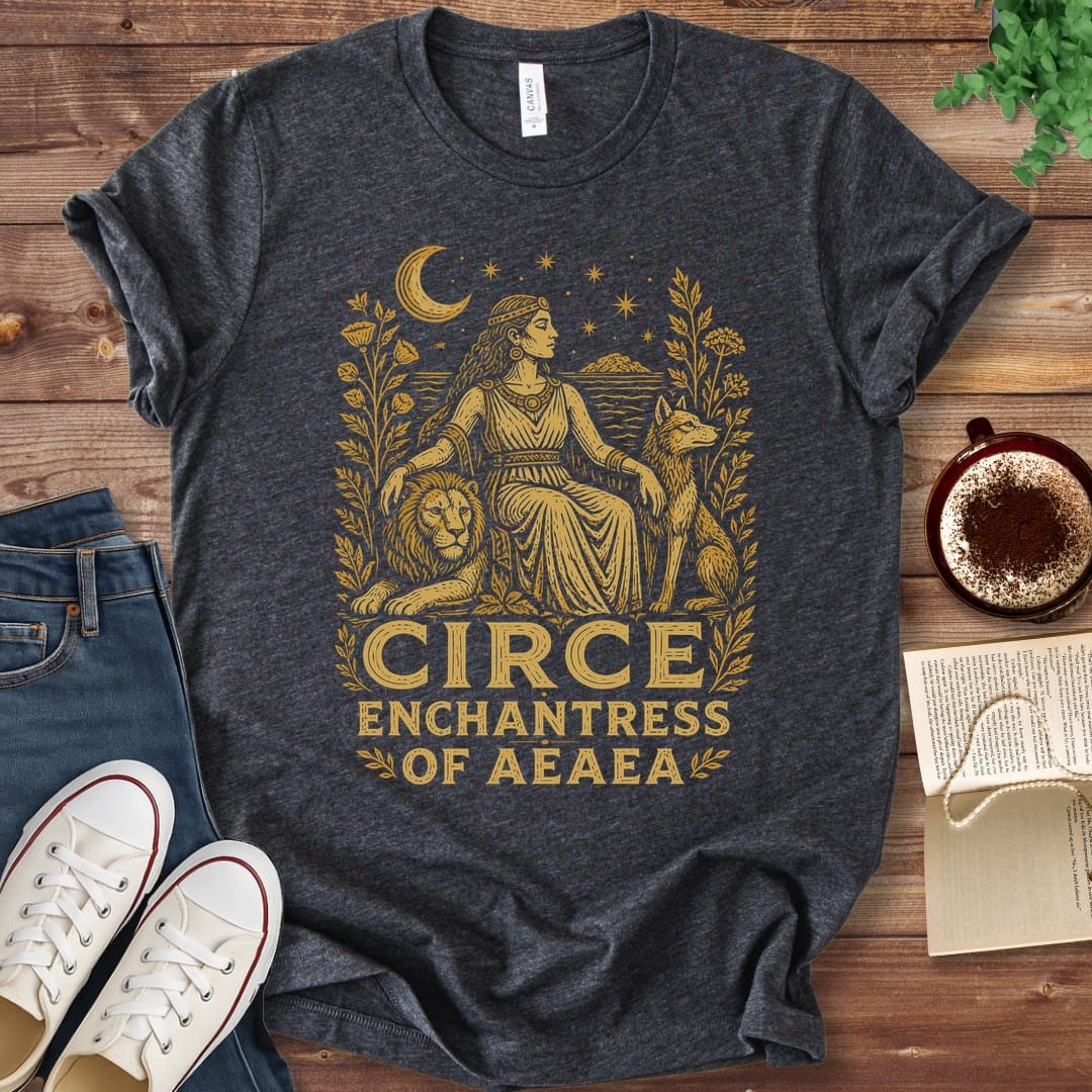 T-Shirt Dark Grey Heather / S Circe Enchantress of Aeaea T-Shirt