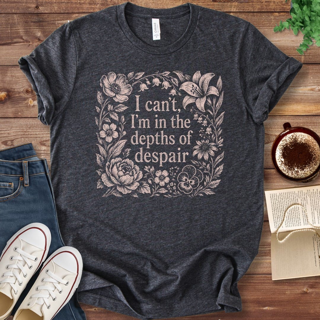 T-Shirt Dark Grey Heather / S Depths of Despair Anne of Green Gables T-Shirt