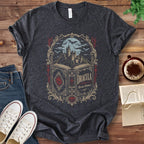 T-Shirt Dark Grey Heather / S Dracula Bram Stoker Vintage Book T-Shirt
