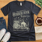 T-Shirt Dark Grey Heather / S Horror Book Club Shirt