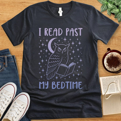T-Shirt Dark Grey Heather / S I Read Past My Bedtime Shirt