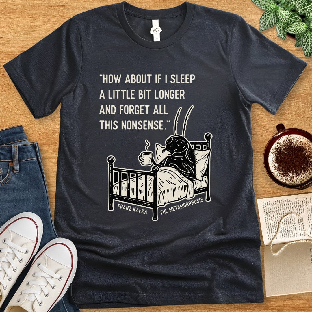 T-Shirt Dark Grey Heather / S Kafka Metamorphosis Shirt