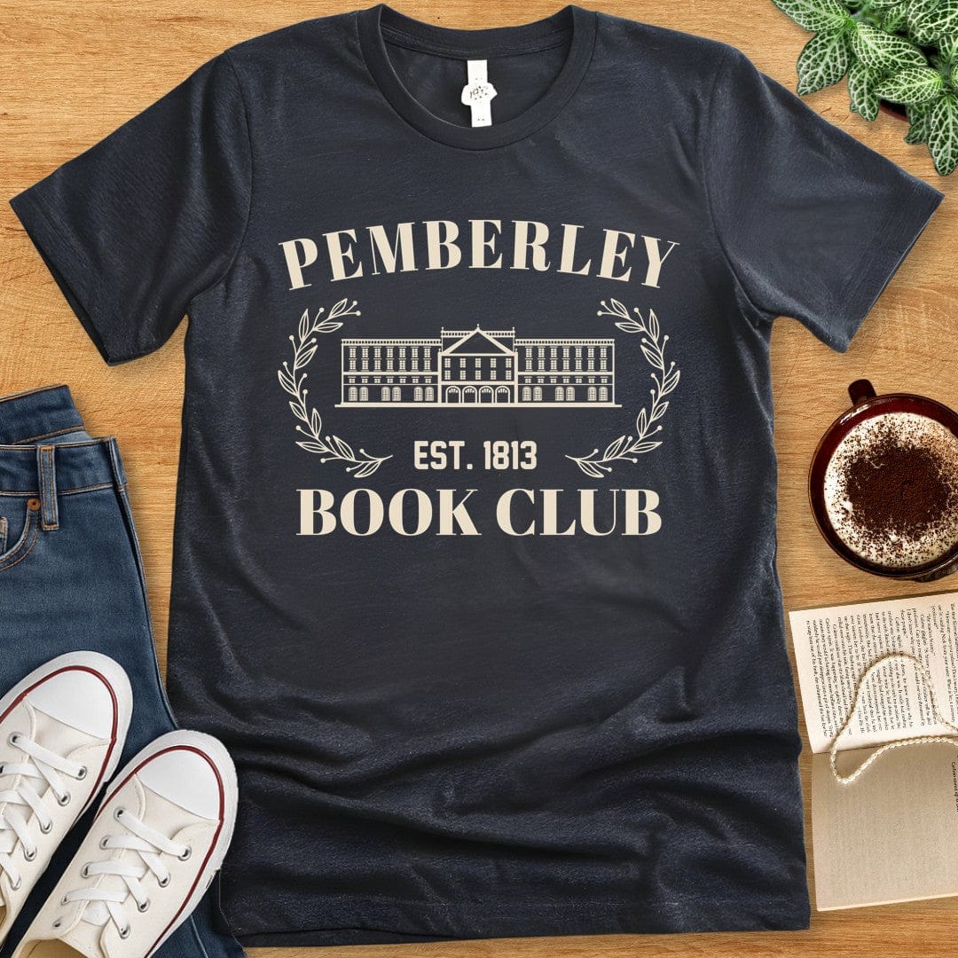 T-Shirt Dark Grey Heather / S Pemberley Book Club Shirt