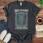 T-Shirt Dark Grey Heather / S Poe Beauty Quote Shirt