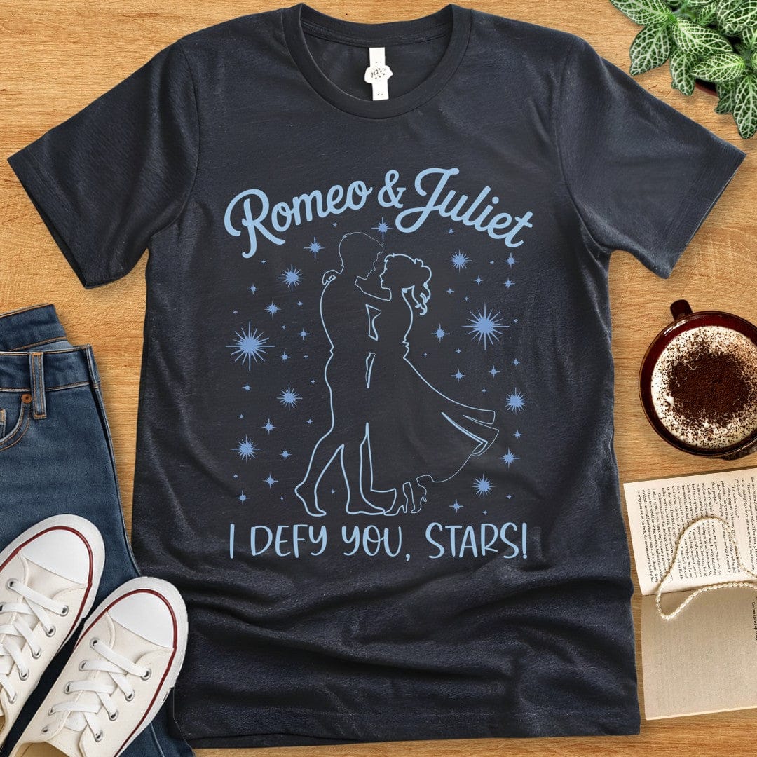 T-Shirt Dark Grey Heather / S Romeo and Juliet Shirt – I Defy You Stars