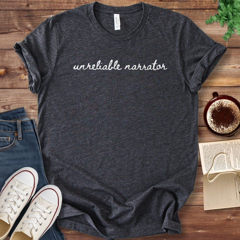 T-Shirt Dark Grey Heather / S Unreliable Narrator T-Shirt