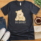 T-Shirt Dark Grey Heather / S Winnie the Pooh Oh Bother Shirt