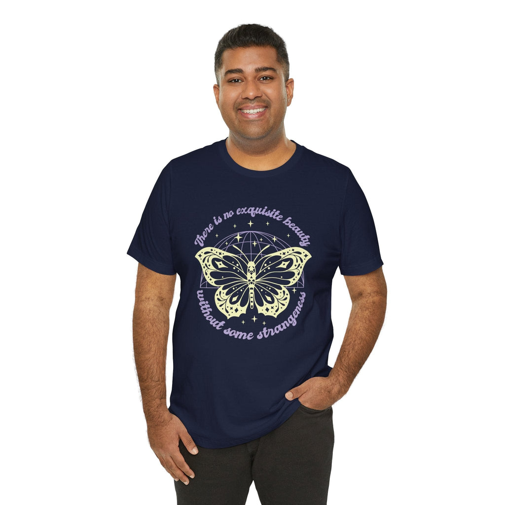 T-Shirt Edgar Allan Poe Butterfly Shirt