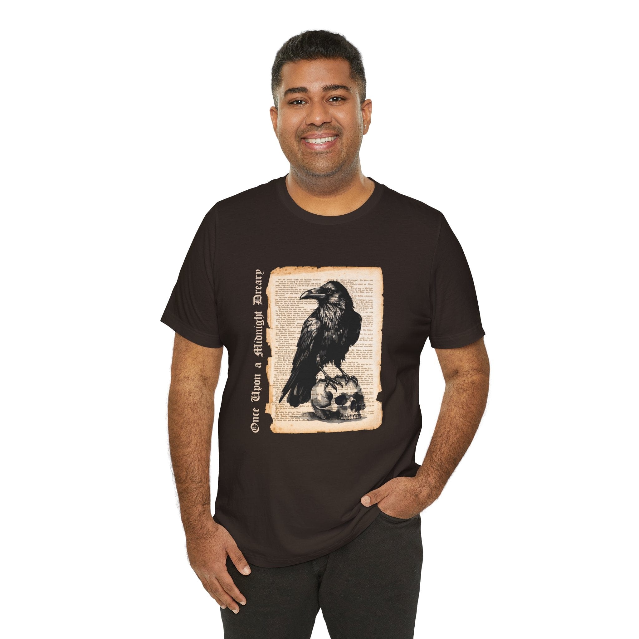 T-Shirt Edgar Allan Poe Raven T-shirt