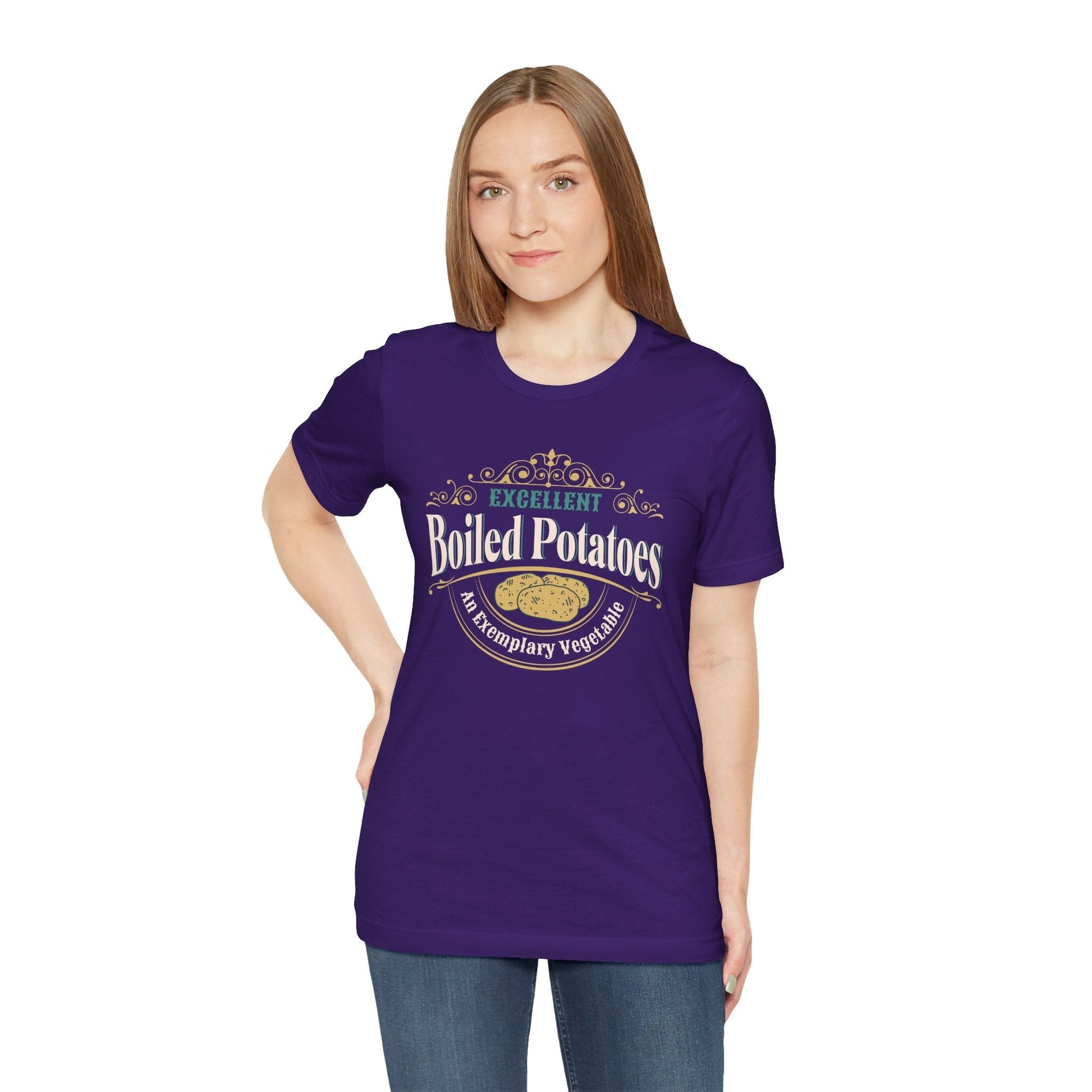 T-Shirt Excellent Boiled Potatoes Shirt - Funny Jane Austen Pride & Prejudice