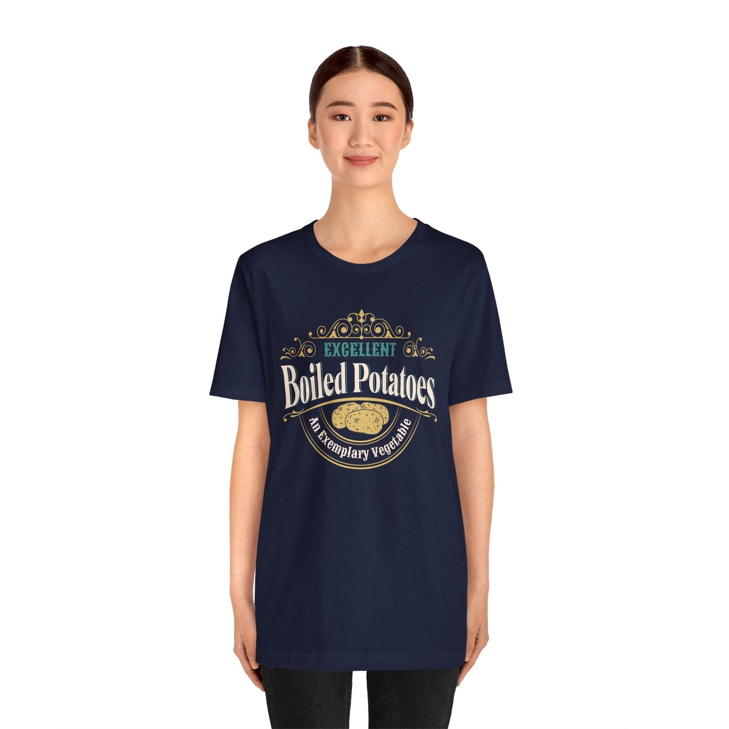 T-Shirt Excellent Boiled Potatoes Shirt - Funny Jane Austen Pride & Prejudice