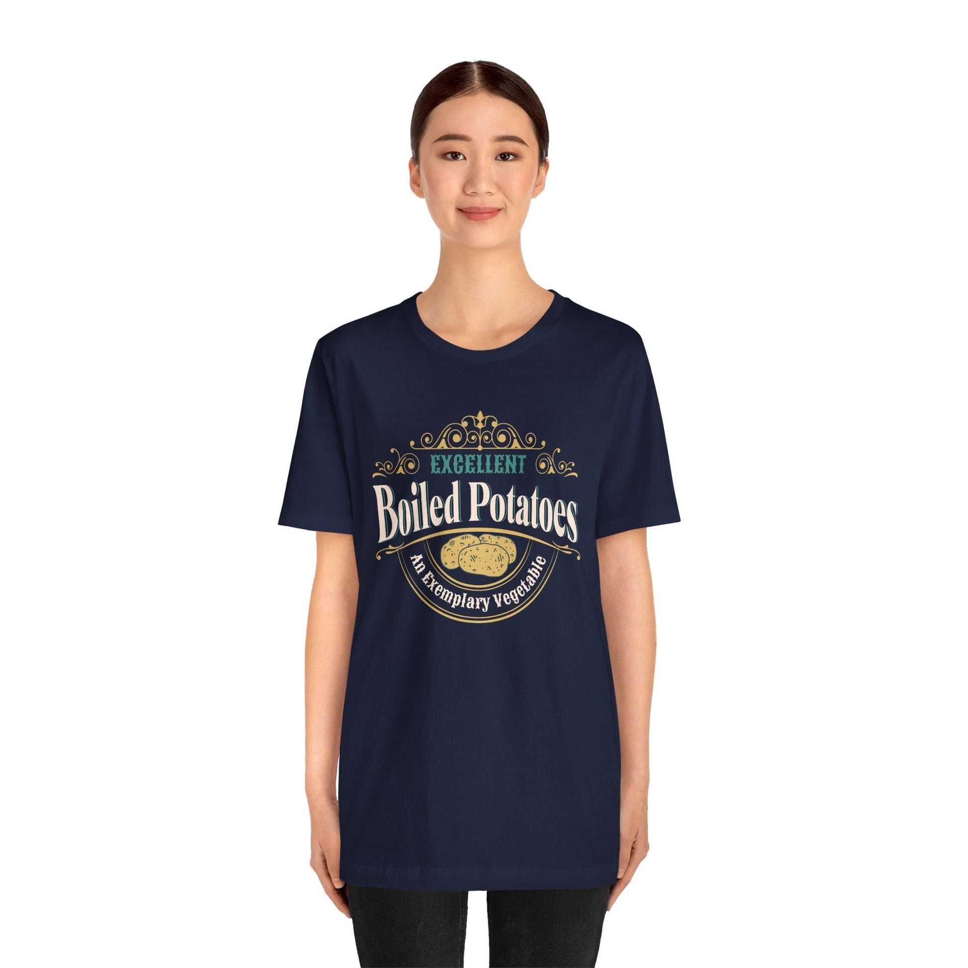 T-Shirt Excellent Boiled Potatoes Shirt - Funny Jane Austen Pride & Prejudice