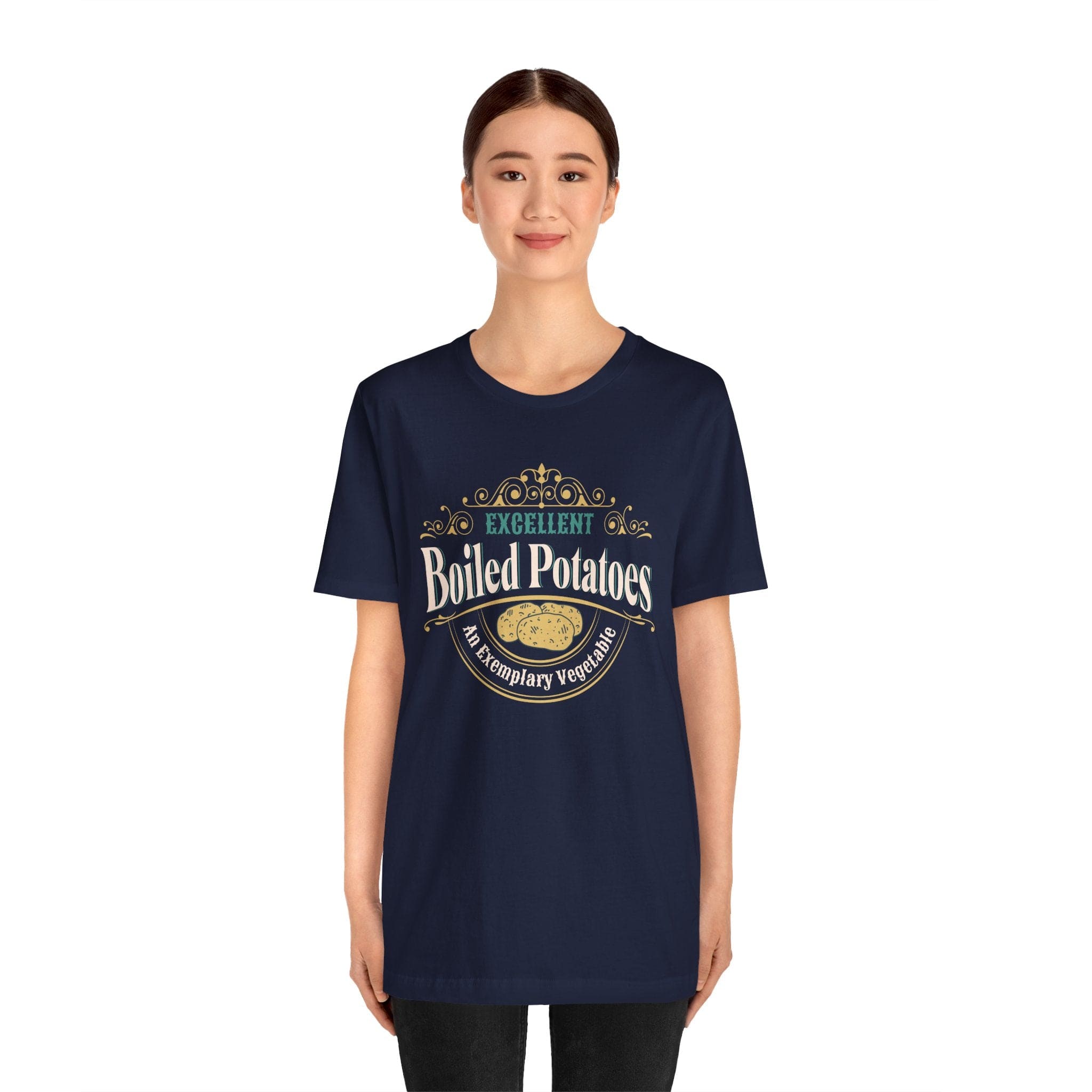 T-Shirt Excellent Boiled Potatoes Shirt - Funny Jane Austen Pride & Prejudice