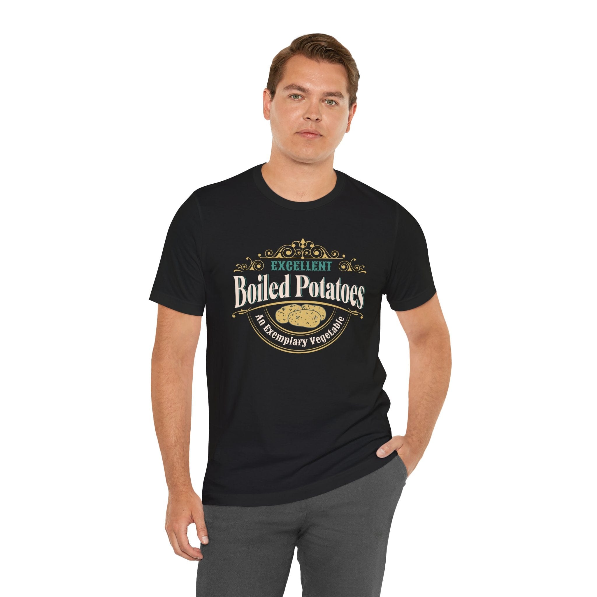 T-Shirt Excellent Boiled Potatoes Shirt - Funny Jane Austen Pride & Prejudice