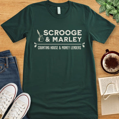 T-Shirt Forest / S Scrooge & Marley Christmas Carol Shirt
