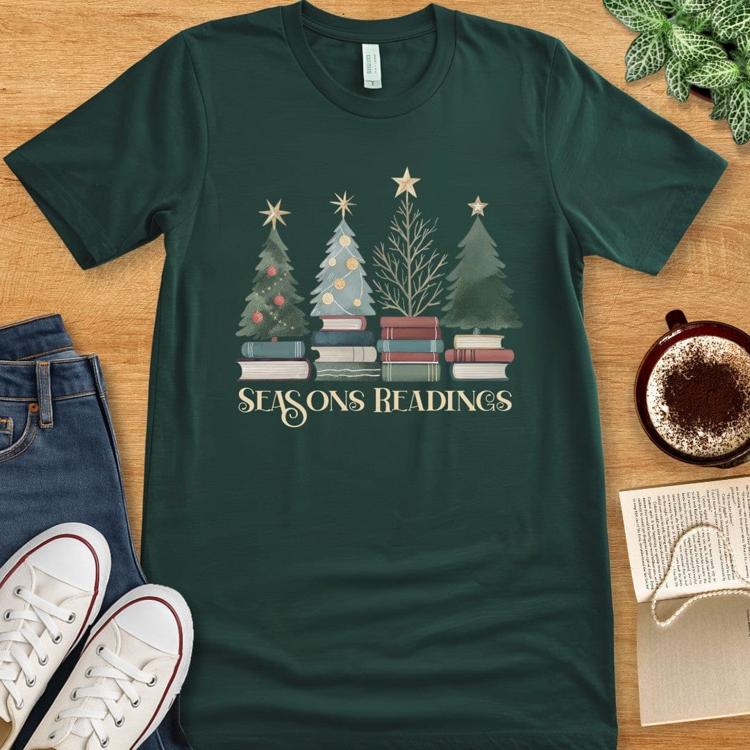 T-Shirt Forest / S Seasons Readings Christmas Shirt