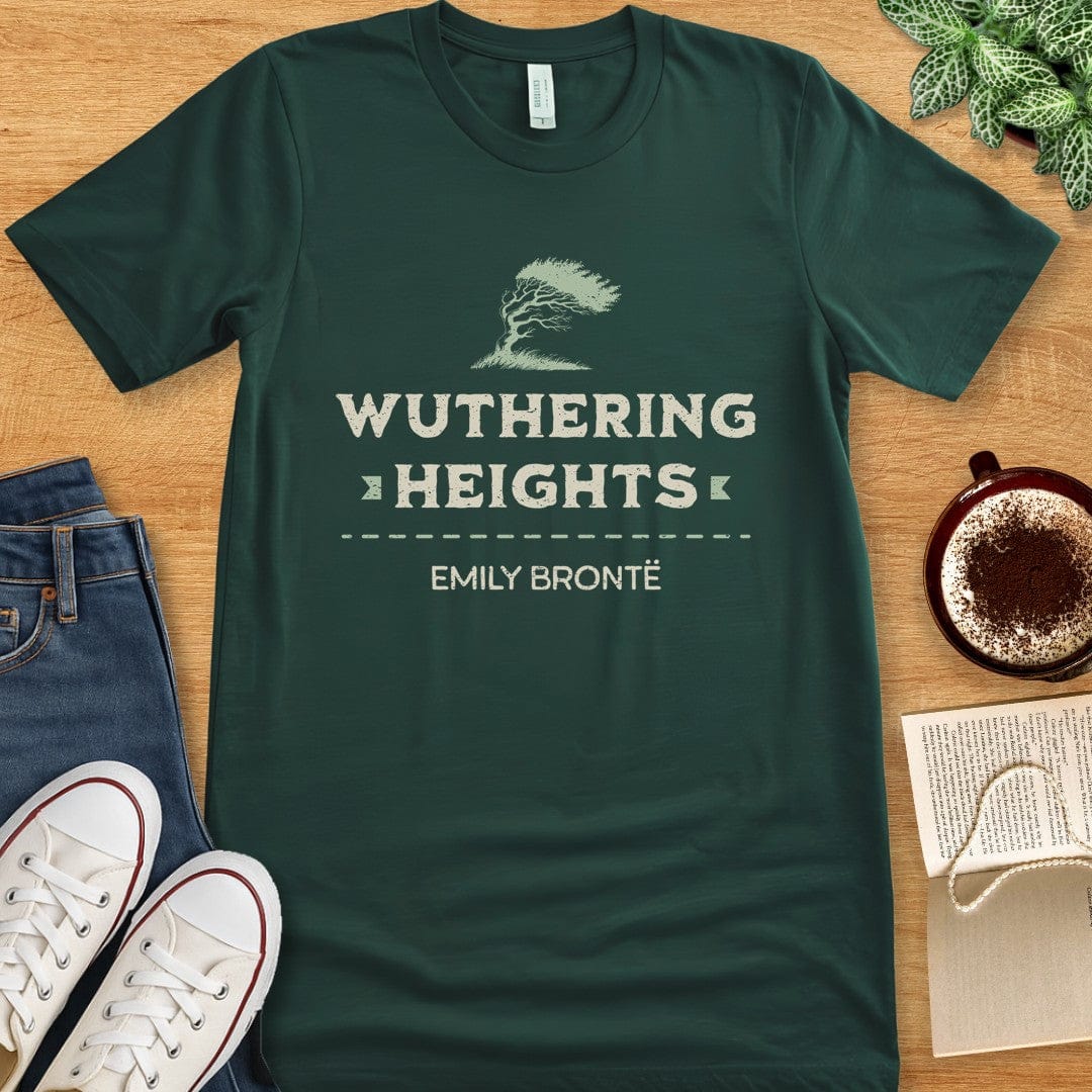T-Shirt Forest / S Wuthering Heights Emily Bronte T-shirt