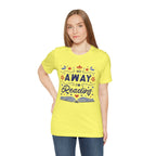 T-Shirt Go Away I'm Reading Funny Book Shirt