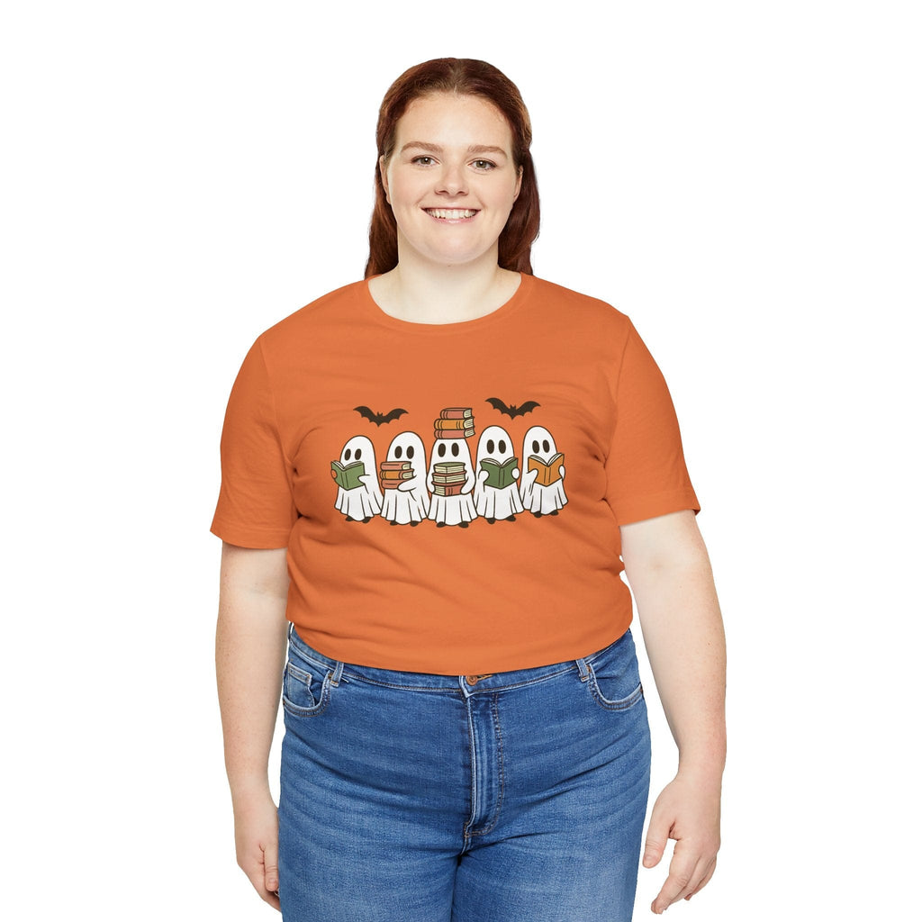 T-Shirt Halloween Book Ghosts Shirt