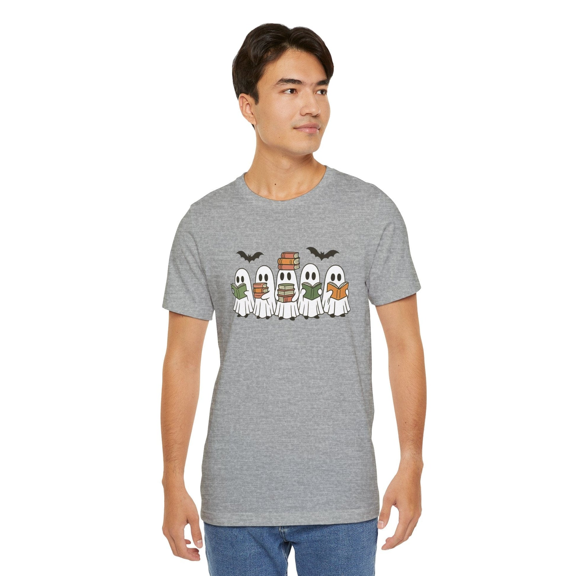 T-Shirt Halloween Book Ghosts Shirt