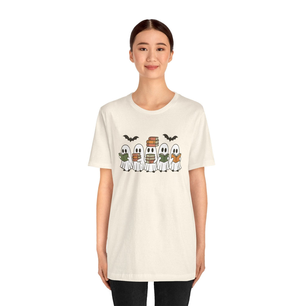 T-Shirt Halloween Book Ghosts Shirt