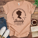T-Shirt Heather Peach / S Obstinate Headstrong Girl Society Shirt