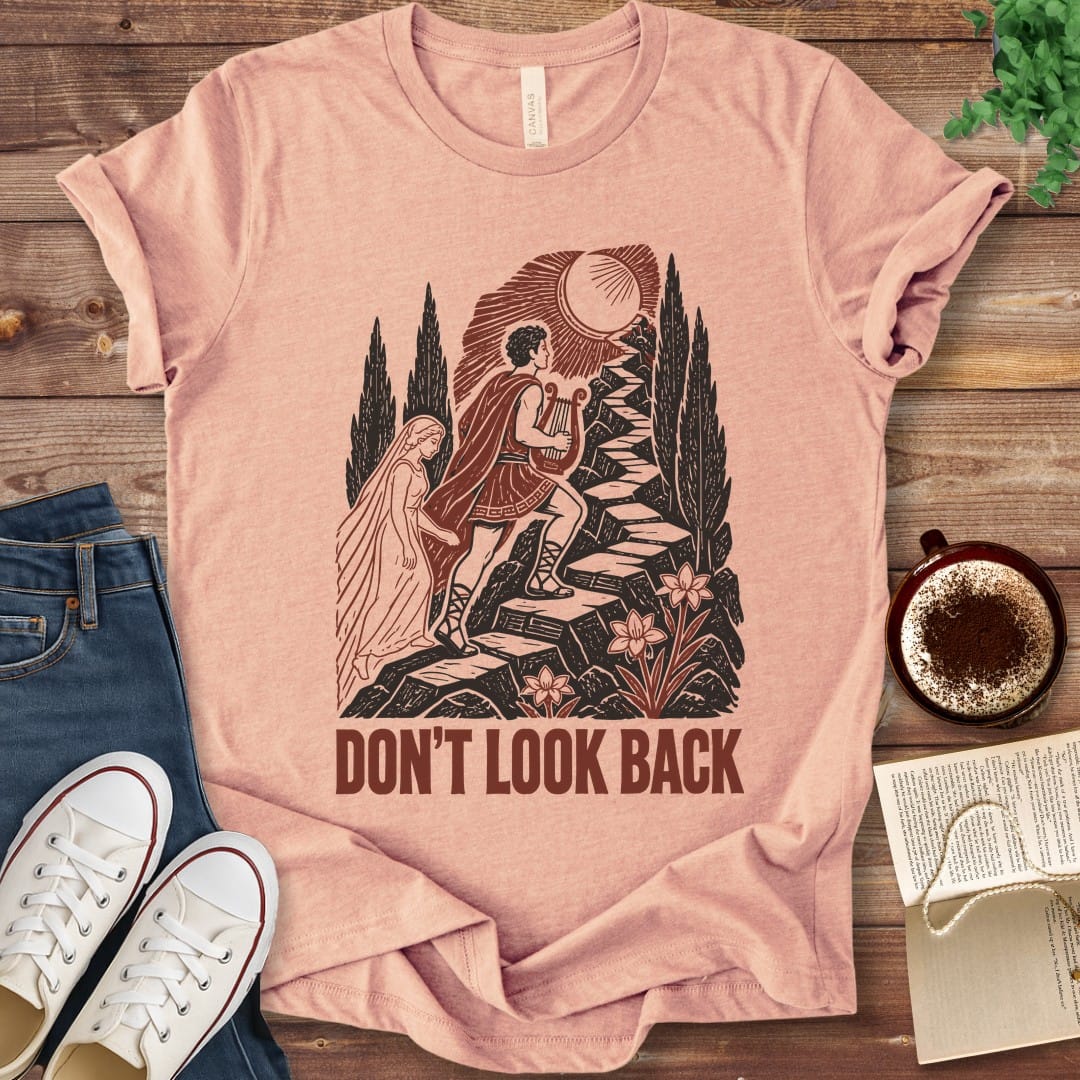 T-Shirt Heather Peach / S Orpheus Don't Look Back T-Shirt