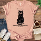 T-Shirt Heather Peach / S Poe Insanity Quote Shirt