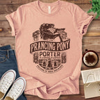 T-Shirt Heather Peach / S Prancing Pony T-Shirt