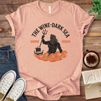 T-Shirt Heather Peach / S The Wine-Dark Sea Homer's Odyssey T-Shirt