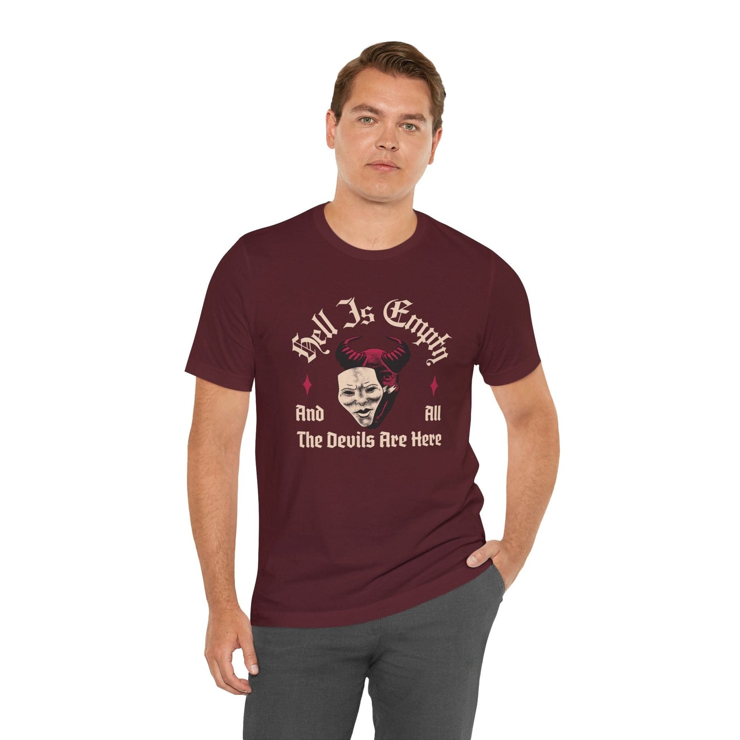 T-Shirt Hell is Empty Shakespeare Quote Shirt