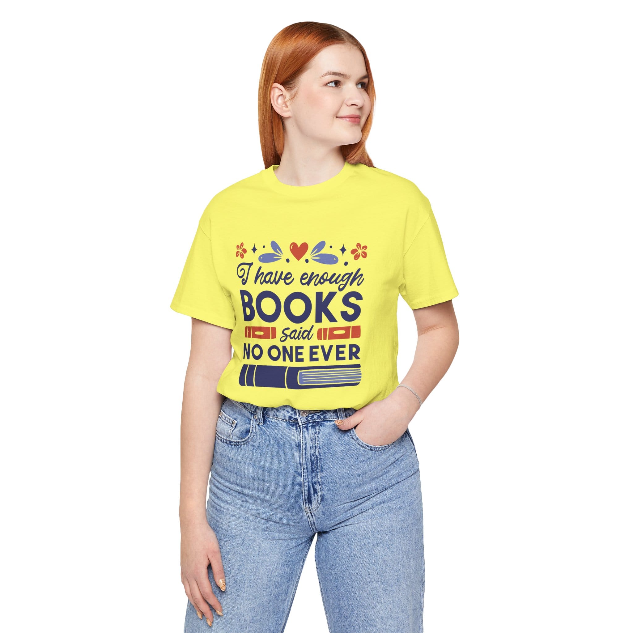 T-Shirt I Have Enough Books Funny Book Shirt